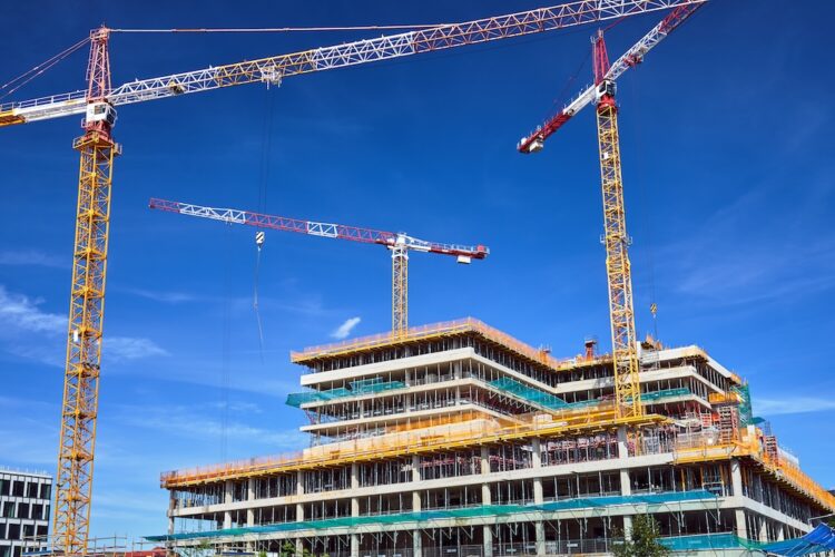 Construction of a office building