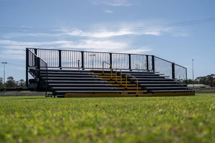 Felton's Tow & Fold mobile grandstand solution